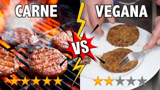 🔥Carniceros Prueban Hamburguesa Vegana por 1ª Vez  Carne vs Vegetariana [upl. by Hereld]