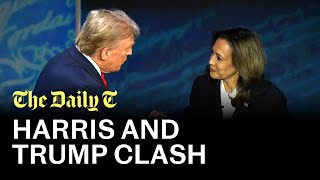 Trump and Harris go head to head in Philadelphia in surreal debate  The Daily T Podcast [upl. by Peih885]