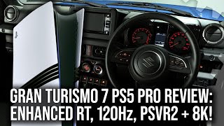 Gran Turismo 7 PS5 Pro Tech Review  Upgraded RT 120Hz Support PSVR2  8K  The Complete Analysis [upl. by Hsirrehc]