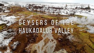 Iceland Cinematic  Geysers of the Haukadalur Valley [upl. by Vachil]