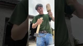 Restoring Sharpening and Making an Ash handle for an old Adze shortvideo restoration handtools [upl. by Aiken]