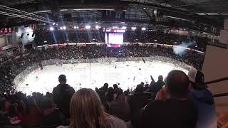 Everett Silvertips Teddy Bear Toss Arena View [upl. by Gnoz371]