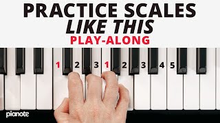 The BEST Way To Practice Piano Scales [upl. by Lowney]