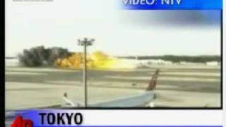 FedEx Tokyo Crash from different camera perspectives [upl. by Mashe]