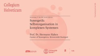 Hermann Haken Synergetik Selbstorganisation in komplexen Systemen [upl. by Ecadnarb407]