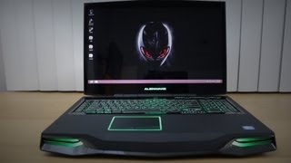 Alienware M18x R2 18quot Gaming Labtop UnboxingOverview [upl. by Brier126]