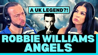 ONE OF THE UKS BEST AND BIGGEST FAVORITES First Time Hearing Robbie Williams  Angels Reaction [upl. by Nhguavaj961]