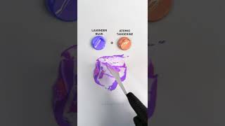 How to make Rich Lilac Color colormixing satisfying asmrart [upl. by Lemuelah529]