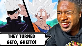 ToonGod reacts to Gojo Vs Goku RAP BATTLE by SSJ9K anime rap parody [upl. by Giverin]