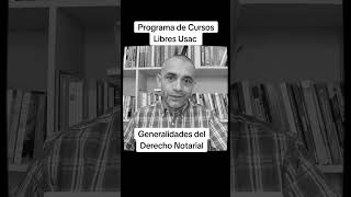 Generalidades del Derecho Notarial [upl. by Nahs481]