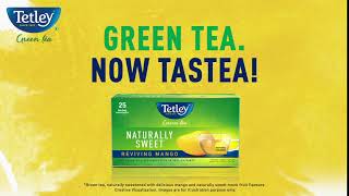 Tetley Naturally Sweet Green Tea [upl. by Nomihs]