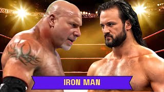 FULL MATCH Goldberg Vs Drew McIntyre wwe 2k24 IRON MAN wrestling [upl. by Lodie794]