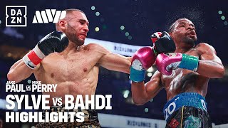 BRUTAL KO  Ashton ‘H2O’ Sylve vs Lucas Bahdi Fight Highlights [upl. by Ewold886]