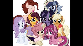 2021 Speedpaint 16 MLP Mane Eight Next Generation [upl. by Yemorej468]