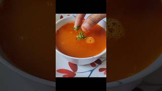 Healthy morning soup for winters  टमाटर सूप  tomato soup recipe viral ytshorts trendingshorts [upl. by Aseel]