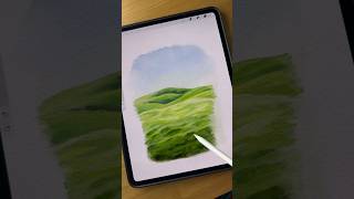 Realistic Watercolors for Procreate procreatetutorials procreatebrushes [upl. by Schroeder]