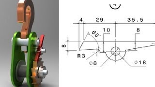 inventor profesional 2013 tutorial trocola part3 [upl. by Gerdy343]