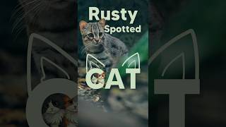 Discover the Enchanting World of the Rusty Spotted Cat  Rare Small Wild Cat Species 🐾 facts [upl. by Stalker]