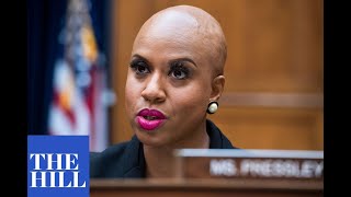 Ayanna Pressley applauded for House speech on Alopecia Areata [upl. by Notnel250]