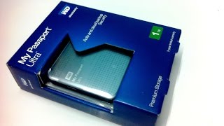 WD My Passport Ultra External Hard Drive Titanium Unboxing amp Review INDIA [upl. by Aicilet]