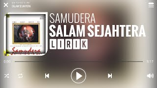 Samudera  Salam Sejahtera Lirik [upl. by Swain582]