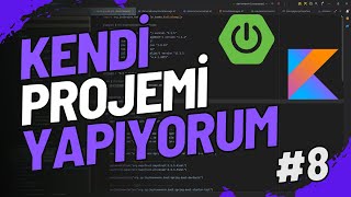 Kendi Projemi Yapıyorum  Unit Testleri Yazıyoruz Kotlin  Spring Boot [upl. by Elicia]