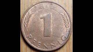 1 Pfennig 1974 Bundesrepublik Deutschland F [upl. by Syst738]