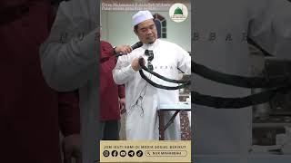 Serban daripada kain pelikat  Ustaz Muhammad Al Amin shorts ustazamin melayu [upl. by Steiner720]