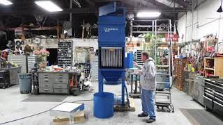 Donaldson Torit quotUnimasterquot UMA 150 dust collector [upl. by Airahs]