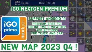 IGO Nextgen Europe amp EnglandNew Map 2023 Q4 For TruckCar Download link 📥 [upl. by Medina]