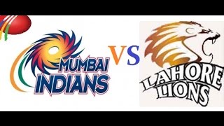 Lahore Lions V Mumbai Indians Full Match Champions League Twenty20  2014 [upl. by Suhsoj]