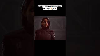 Cal speaks with Second Sister Trilla Pt2  StarWars JEDI FALLEN ORDER  fyp shorts starwars [upl. by Eisus]