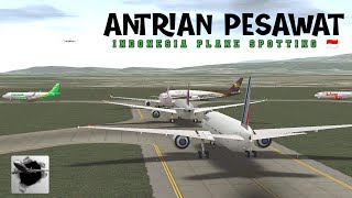 New Update Unmatched Air Traffic Control  Indonesia Plane Spotting [upl. by Madriene]