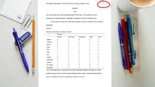 APA Style Guide Formatting II Reference list Appendices and Table amp Figures [upl. by Enitsej]