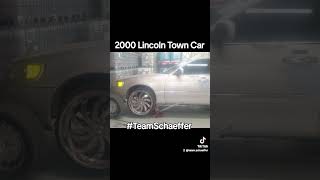 2000 Lincoln Town Car test fixing 24s TeamSchaeffer [upl. by Laney]