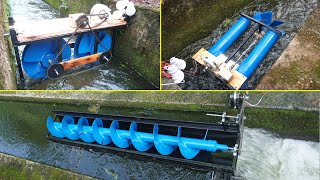 Top 3 amazing videos on how to make hydro turbines at home Renewable energy clean energy [upl. by Oivaf]