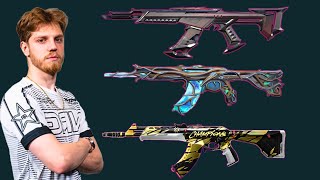 7 Best Vandal Skins Used by Pro Players in VCT [upl. by Ylicic]