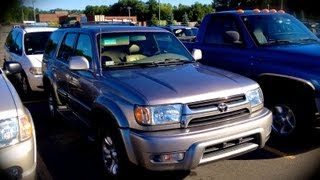 2002 Toyota 4Runner Limited 4WD Start Up Quick Tour amp Rev With Exhaust View [upl. by Willy]