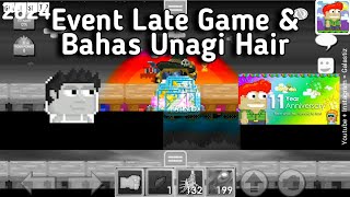 Anniversary Week 🥳 Profit Cari Unagi Hair Tapi Harganya Drop Growtopia Indonesia [upl. by Ardnwahsal]