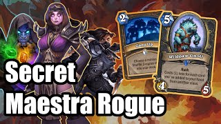 Secret Maestra Rogue  Highlight Games  Wild Hearthstone [upl. by Leahcam]