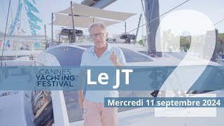 Cannes Yachting Festival  admirez le Gunboat 72 le Grand Soleil 52 et l’Axopar 45 [upl. by Aniluap618]