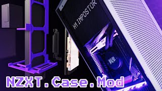 NZXT H1 IMPOSTOR Ver Case Mod with 360 radiator [upl. by Gesner848]