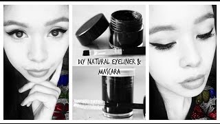 DIY Natural Eyeliner and Mascara With Lash Growth BenefitsBeautyklove [upl. by Adnilasor409]