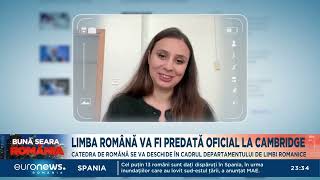 Limba română va fi predată oficial la Cambridge [upl. by Fleeman]