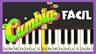 CARIÑITO CUMBIA  TUTORIAL TECLADO  MELÓDICA 🎹 FÁCIL [upl. by Rimaj]