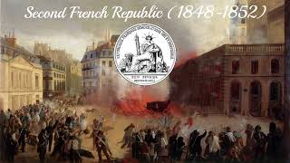 Anthem of the Second French Republic 18481852  quotLe Chant des Girondinsquot [upl. by Danit449]