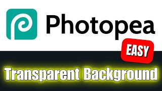 How To Make Background Transparent in PhotoPea WORKS NOW [upl. by Mir]