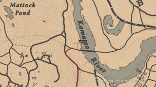 Red Dead Online Collectables Locations Arrowheads Splintered Arrowhead 1 Kamassa Riverbank [upl. by Ahsieki]