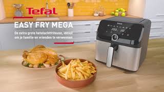 Tefal Easy Fry Mega EY855D heteluchtfriteuse [upl. by Ariom395]