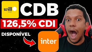 CDB DE 1265 CDI DISPONIVEL NO BANCO INTER  OPORTUNIDADE OU CILADA [upl. by Schweitzer]